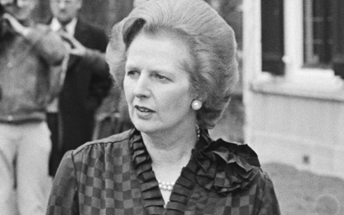 Margaret Thatcher, la Dama de Hierro