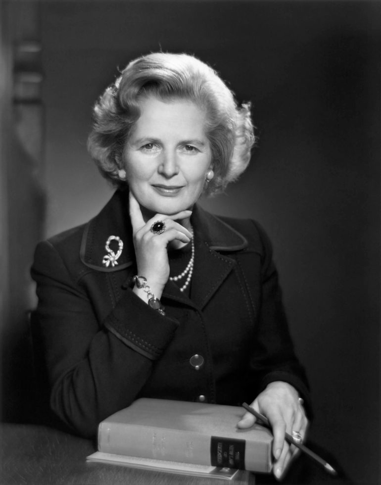 Margaret Thatcher, la Dama de Hierro